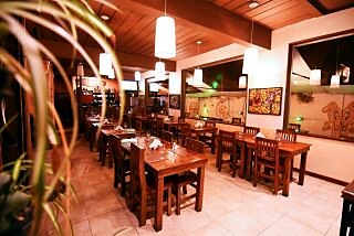 Un comedor del pueblo.